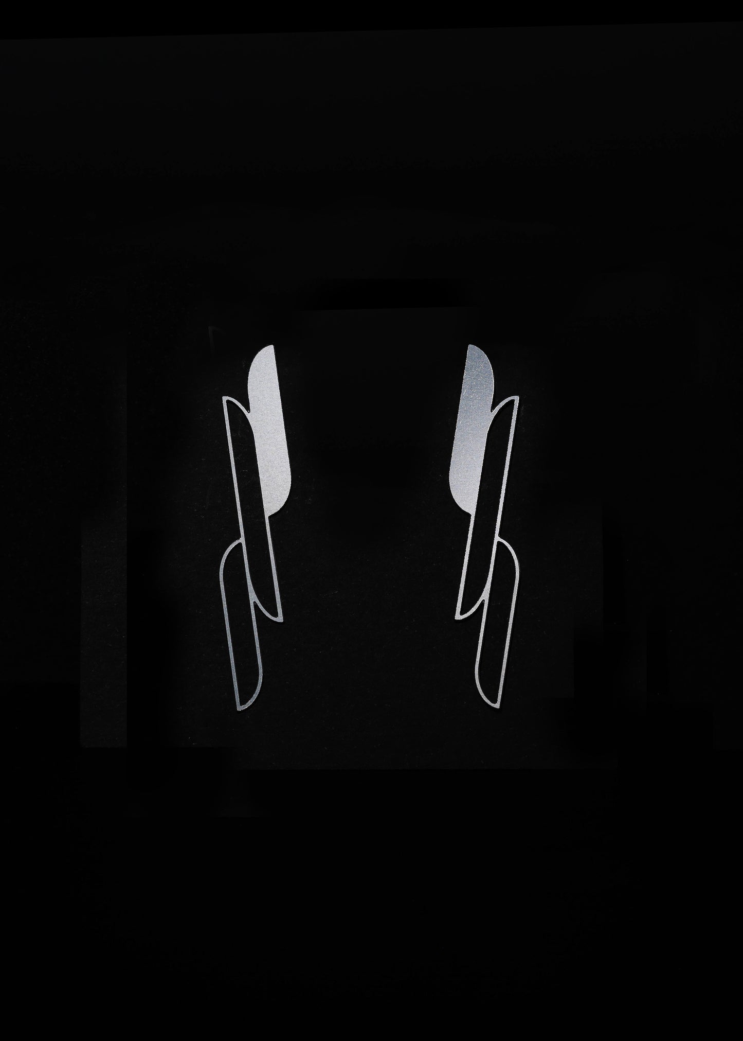 Ascend earrings - Stream