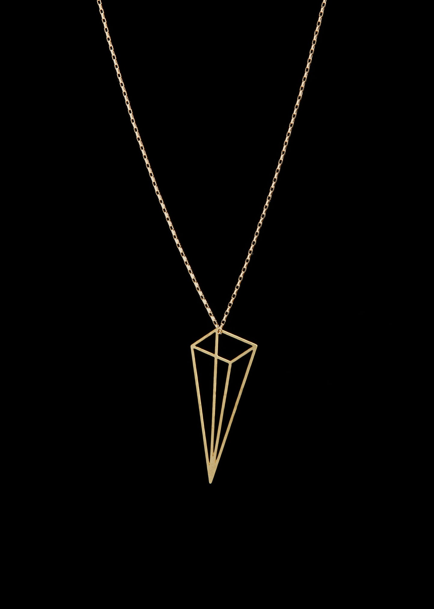 Tall Pyramid Pendant