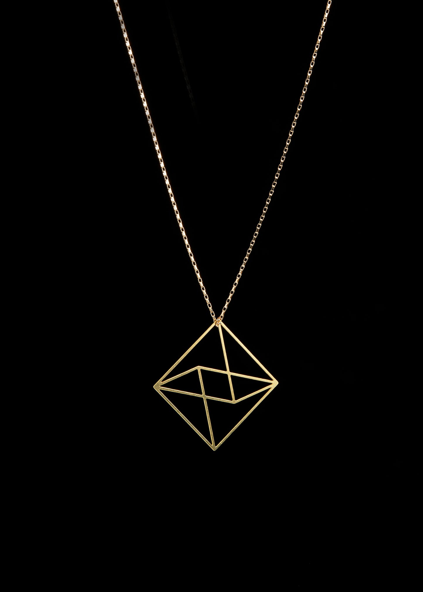 Octahedron Pendant
