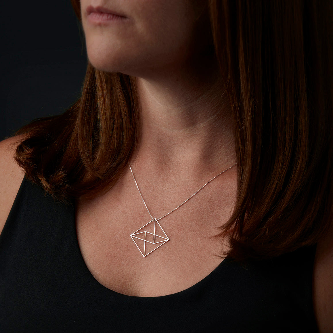 Octahedron Pendant