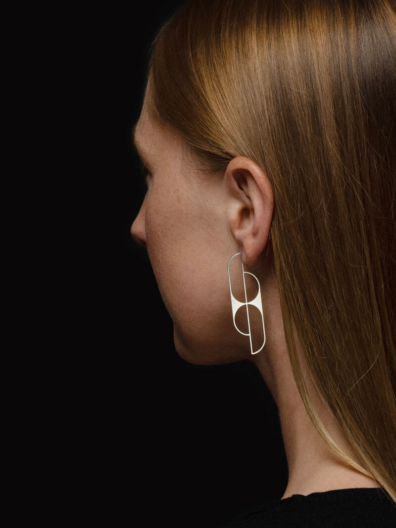 Oval Maidan Earrings